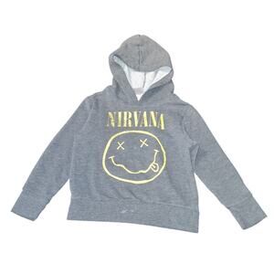 Nirvana Hoodie Kids Size XS Cotton Blend